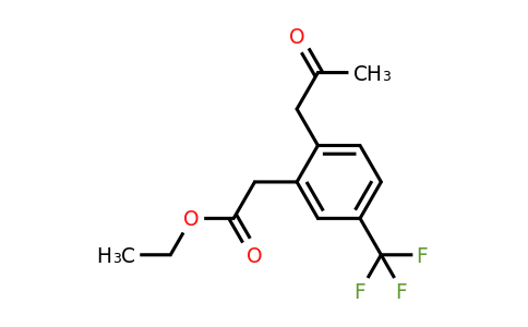 1804075-12-4 | Ethyl 2-(2-oxopropyl)-5-(trifluoromethyl)phenylacetate