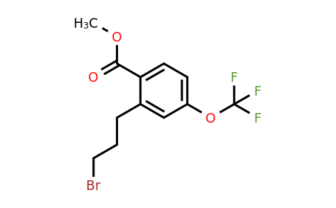 1804075-57-7 | Methyl 2-(3-bromopropyl)-4-(trifluoromethoxy)benzoate
