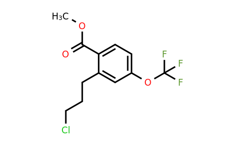 1804075-62-4 | Methyl 2-(3-chloropropyl)-4-(trifluoromethoxy)benzoate