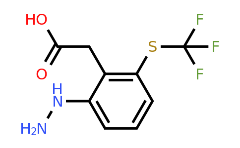 1804076-18-3 | 2-Hydrazinyl-6-(trifluoromethylthio)phenylacetic acid