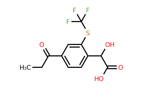 1804076-93-4 | 4-Propionyl-2-(trifluoromethylthio)mandelic acid