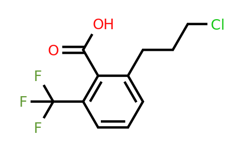 1804077-56-2 | 2-(3-Chloropropyl)-6-(trifluoromethyl)benzoic acid