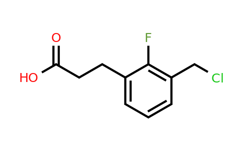 1804077-66-4 | 3-(Chloromethyl)-2-fluorophenylpropanoic acid