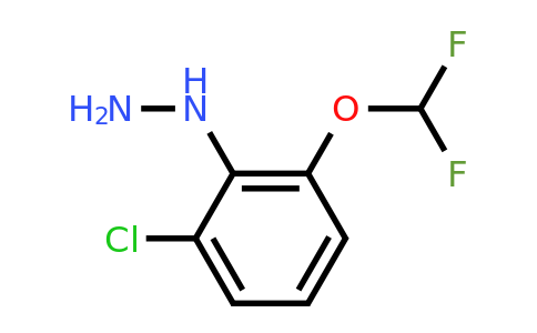 1804078-14-5 | 1-(2-Chloro-6-(difluoromethoxy)phenyl)hydrazine