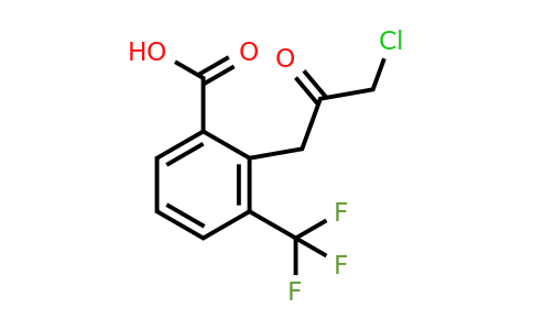 1804078-25-8 | 2-(3-Chloro-2-oxopropyl)-3-(trifluoromethyl)benzoic acid