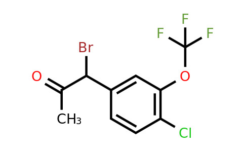 1804078-63-4 | 1-Bromo-1-(4-chloro-3-(trifluoromethoxy)phenyl)propan-2-one