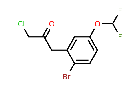 1804081-89-7 | 1-(2-Bromo-5-(difluoromethoxy)phenyl)-3-chloropropan-2-one