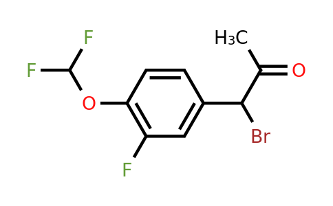 1804081-91-1 | 1-Bromo-1-(4-(difluoromethoxy)-3-fluorophenyl)propan-2-one