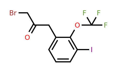 1804083-06-4 | 1-Bromo-3-(3-iodo-2-(trifluoromethoxy)phenyl)propan-2-one
