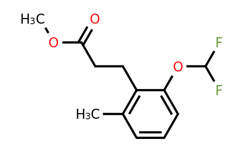 1804086-01-8 | Methyl 2-(difluoromethoxy)-6-methylphenylpropanoate