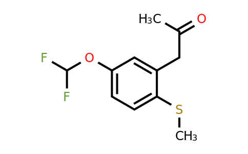 1804086-91-6 | 1-(5-(Difluoromethoxy)-2-(methylthio)phenyl)propan-2-one