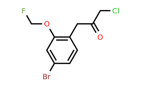 1804090-80-9 | 1-(4-Bromo-2-(fluoromethoxy)phenyl)-3-chloropropan-2-one
