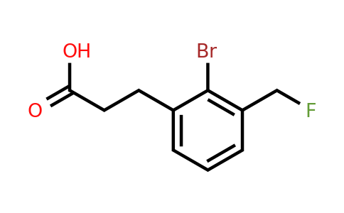 1804090-81-0 | 3-(2-Bromo-3-(fluoromethyl)phenyl)propanoic acid