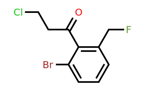 1804090-92-3 | 1-(2-Bromo-6-(fluoromethyl)phenyl)-3-chloropropan-1-one