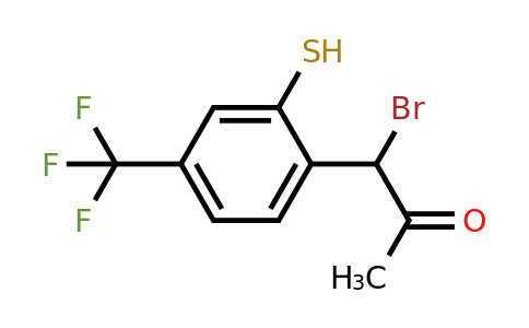 1804092-02-1 | 2-(1-Bromo-2-oxopropyl)-5-(trifluoromethyl)thiophenol