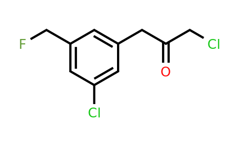 1804093-43-3 | 1-Chloro-3-(3-chloro-5-(fluoromethyl)phenyl)propan-2-one