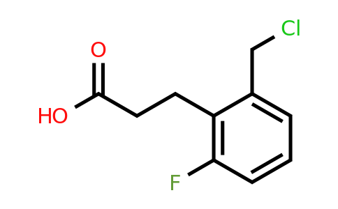 1804096-45-4 | 2-(Chloromethyl)-6-fluorophenylpropanoic acid