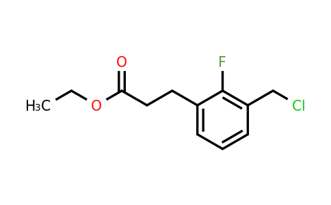 1804096-66-9 | Ethyl 3-(chloromethyl)-2-fluorophenylpropanoate