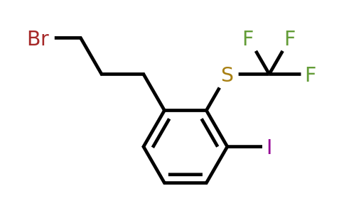 1804097-19-5 | 1-(3-Bromopropyl)-3-iodo-2-(trifluoromethylthio)benzene