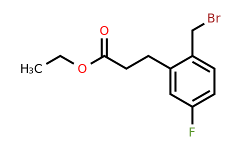 1804098-00-7 | Ethyl 2-(bromomethyl)-5-fluorophenylpropanoate