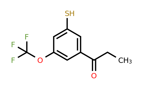 1804099-42-0 | 3-Propionyl-5-(trifluoromethoxy)thiophenol