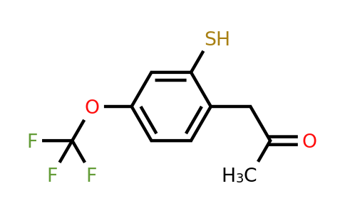 1804099-89-5 | 2-(2-Oxopropyl)-5-(trifluoromethoxy)thiophenol