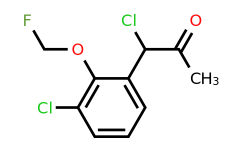 1804102-84-8 | 1-Chloro-1-(3-chloro-2-(fluoromethoxy)phenyl)propan-2-one