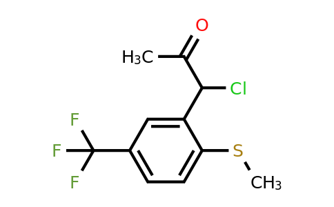 1804102-93-9 | 1-Chloro-1-(2-(methylthio)-5-(trifluoromethyl)phenyl)propan-2-one