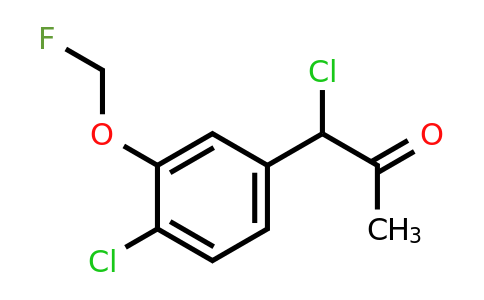 1804102-98-4 | 1-Chloro-1-(4-chloro-3-(fluoromethoxy)phenyl)propan-2-one