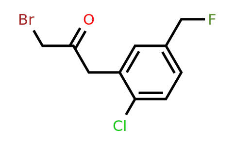 1804103-67-0 | 1-Bromo-3-(2-chloro-5-(fluoromethyl)phenyl)propan-2-one