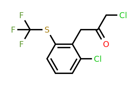 1804131-57-4 | 1-Chloro-3-(2-chloro-6-(trifluoromethylthio)phenyl)propan-2-one