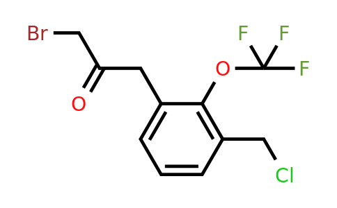 1804132-86-2 | 1-Bromo-3-(3-(chloromethyl)-2-(trifluoromethoxy)phenyl)propan-2-one