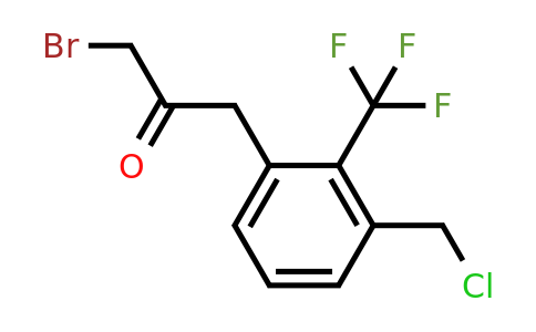 1804134-88-0 | 1-Bromo-3-(3-(chloromethyl)-2-(trifluoromethyl)phenyl)propan-2-one