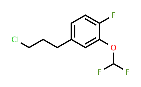 1804135-15-6 | 1-(3-Chloropropyl)-3-(difluoromethoxy)-4-fluorobenzene