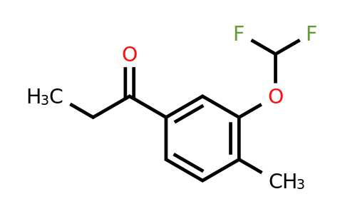 1804135-48-5 | 1-(3-(Difluoromethoxy)-4-methylphenyl)propan-1-one