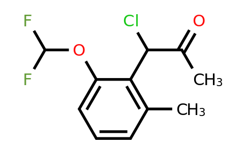 1804135-68-9 | 1-Chloro-1-(2-(difluoromethoxy)-6-methylphenyl)propan-2-one
