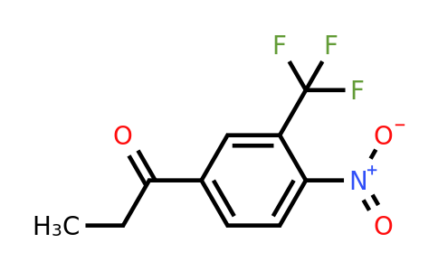 1804137-19-6 | 1-(4-Nitro-3-(trifluoromethyl)phenyl)propan-1-one