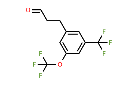 1804140-38-2 | 3-(3-(Trifluoromethoxy)-5-(trifluoromethyl)phenyl)propanal