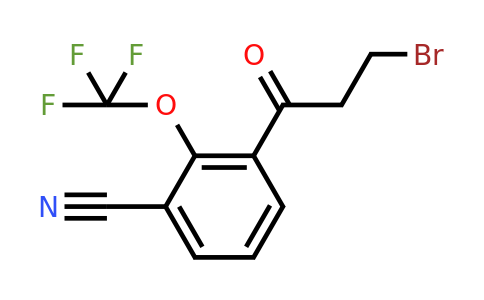 1804140-42-8 | 3-(3-Bromopropanoyl)-2-(trifluoromethoxy)benzonitrile