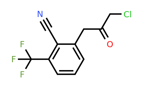 1804141-17-0 | 2-(3-Chloro-2-oxopropyl)-6-(trifluoromethyl)benzonitrile