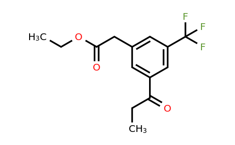 1804141-45-4 | Ethyl 3-propionyl-5-(trifluoromethyl)phenylacetate