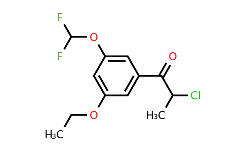 1804141-58-9 | 2-Chloro-1-(3-(difluoromethoxy)-5-ethoxyphenyl)propan-1-one
