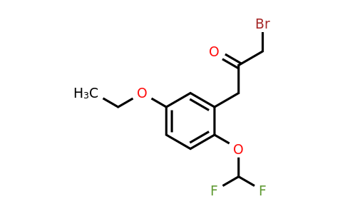 1804141-76-1 | 1-Bromo-3-(2-(difluoromethoxy)-5-ethoxyphenyl)propan-2-one