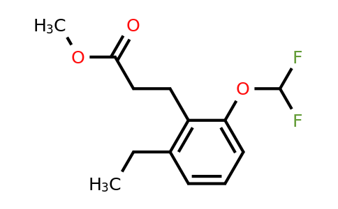 1804142-02-6 | Methyl 2-(difluoromethoxy)-6-ethylphenylpropanoate