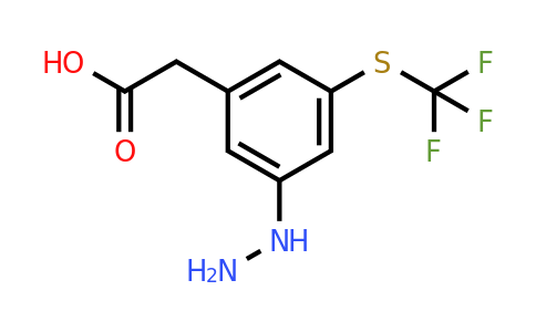 1804142-70-8 | 3-Hydrazinyl-5-(trifluoromethylthio)phenylacetic acid
