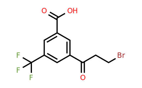 1804143-53-0 | 3-(3-Bromopropanoyl)-5-(trifluoromethyl)benzoic acid