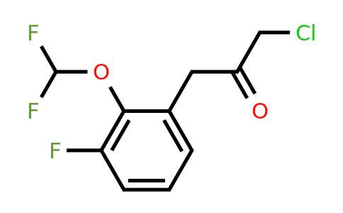 1804143-57-4 | 1-Chloro-3-(2-(difluoromethoxy)-3-fluorophenyl)propan-2-one