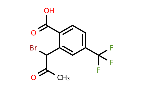1804143-93-8 | 2-(1-Bromo-2-oxopropyl)-4-(trifluoromethyl)benzoic acid