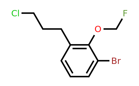 1804144-62-4 | 1-Bromo-3-(3-chloropropyl)-2-(fluoromethoxy)benzene