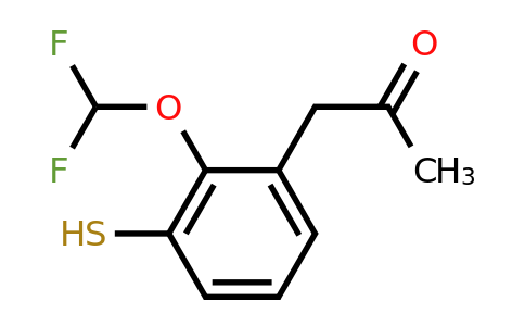 1804144-79-3 | 1-(2-(Difluoromethoxy)-3-mercaptophenyl)propan-2-one